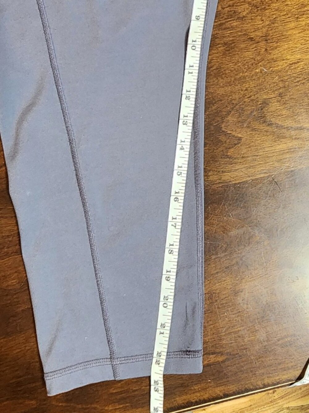 Xersion Women’s 3X Gray 7/8 Ankle Cargo Pocket Leggings - Picture 11 of 12